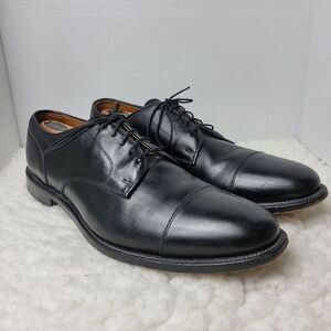 Allen Edmonds Cartland Men's Dress Shoes Size 13 Cap Toe Black Leather Oxford
